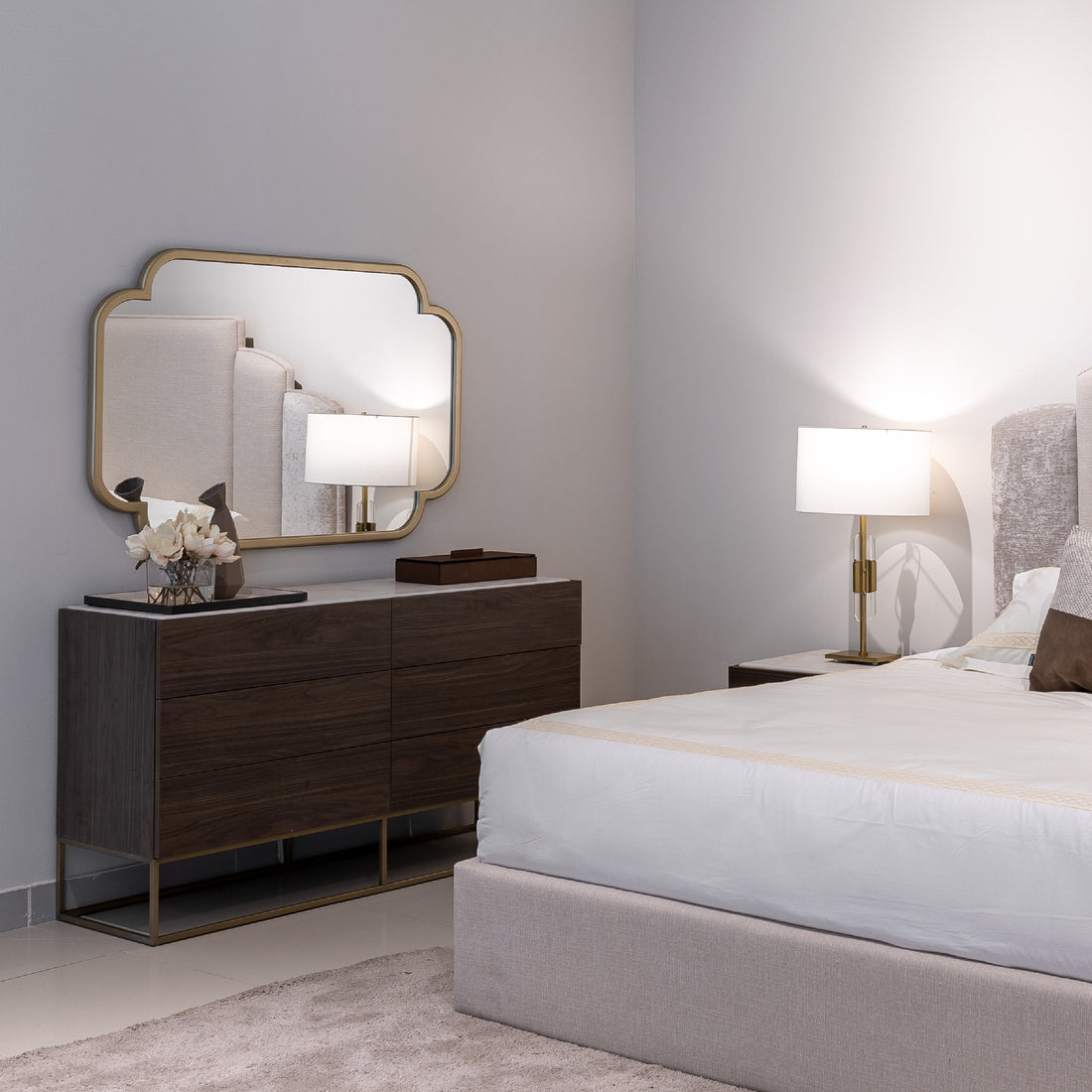 A wardrobe from the Sidra collection
