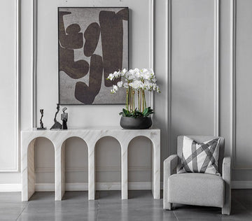 Copenhagen marble console table