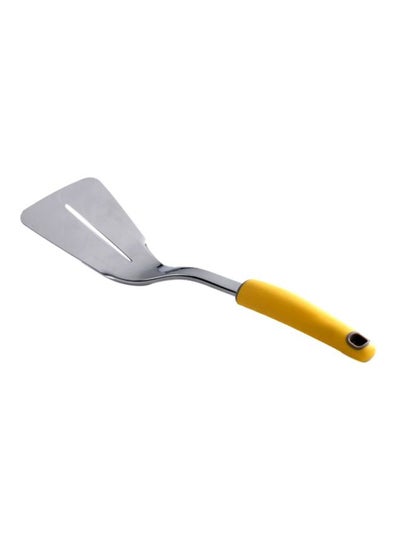 B421M1-STAINLESS STEEL SLOTTED TURNER-YELLOW