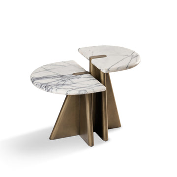 لور طاولة قهوة - قطعتين