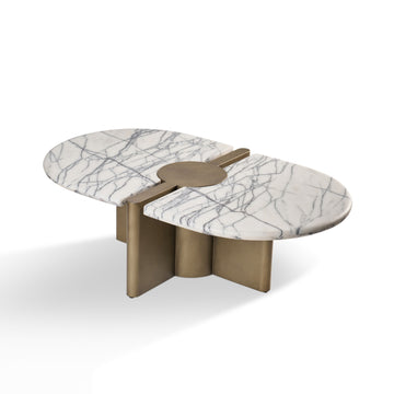 لور طاولة قهوة - قطعتين