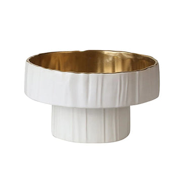 زجاجة سيراميك بيضاء