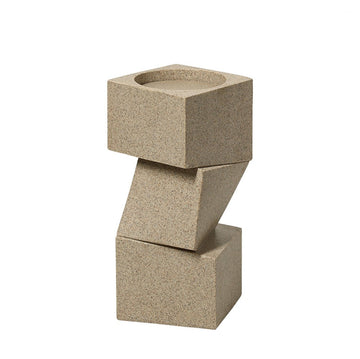 Stone Candle Holder A - Resin