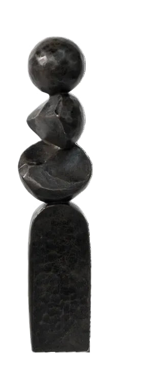 زينة عمود مربعة كبيرة - راتنج