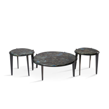 ريتال طاولة قهوة رخامية - ثلاث قطع