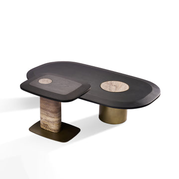 رها طاولة قهوة - قطعتين