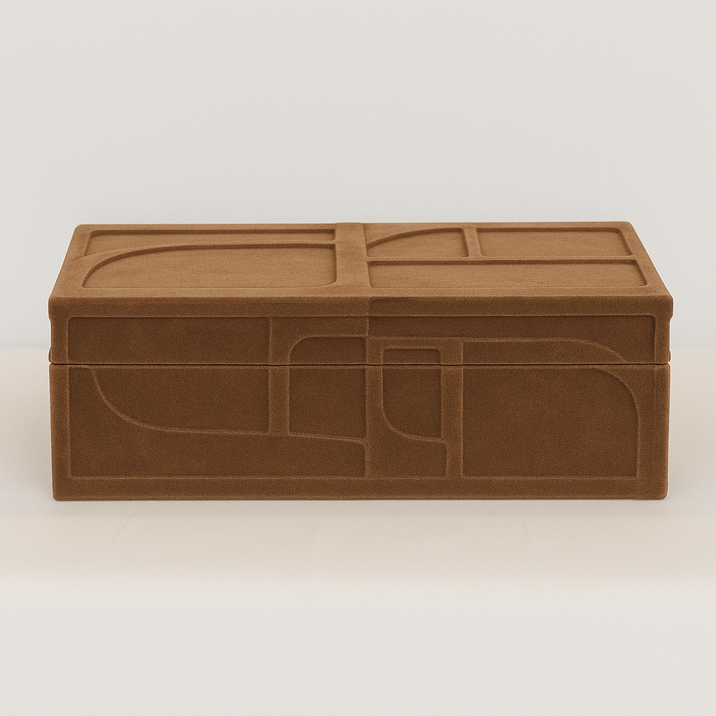Elegant storage box set, two sizes