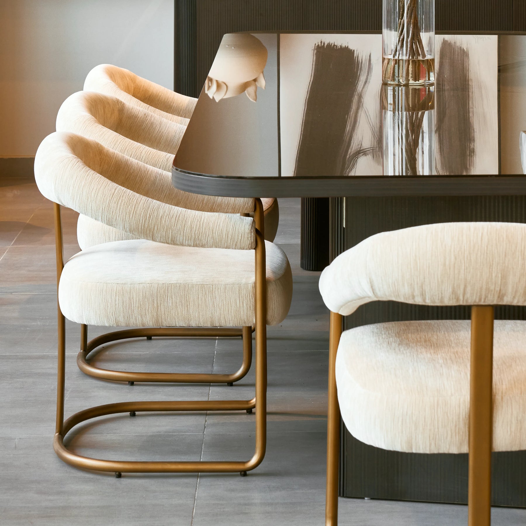 Maroon Dining 8 chairs