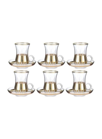 7306-561-K TEA GOLD 12PCS 6-SET