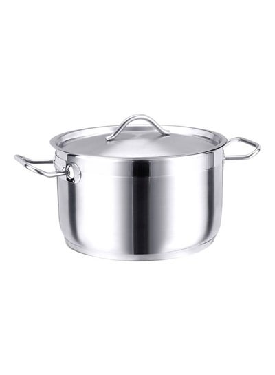 PROFI 26 CM HESSE CASSEROLE WITH METAL LID SILVER 26X16CM