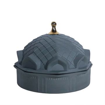 صندوق مجوهرات من البورسلين الملون