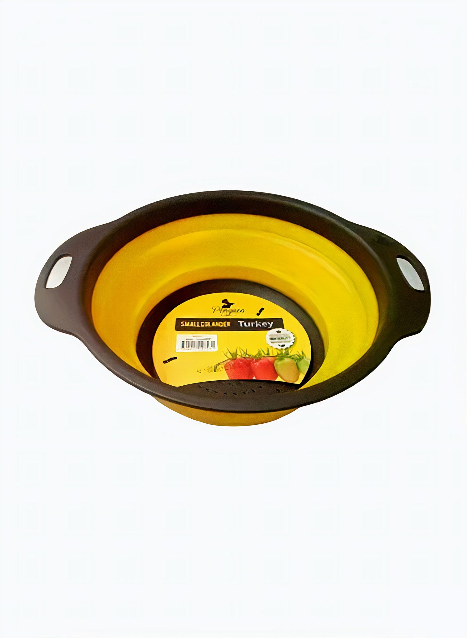 Small Colander Yellow/Brown