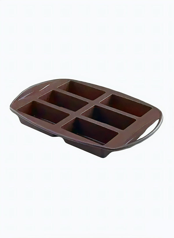 Terra Silicone Muffin Mould Coffee