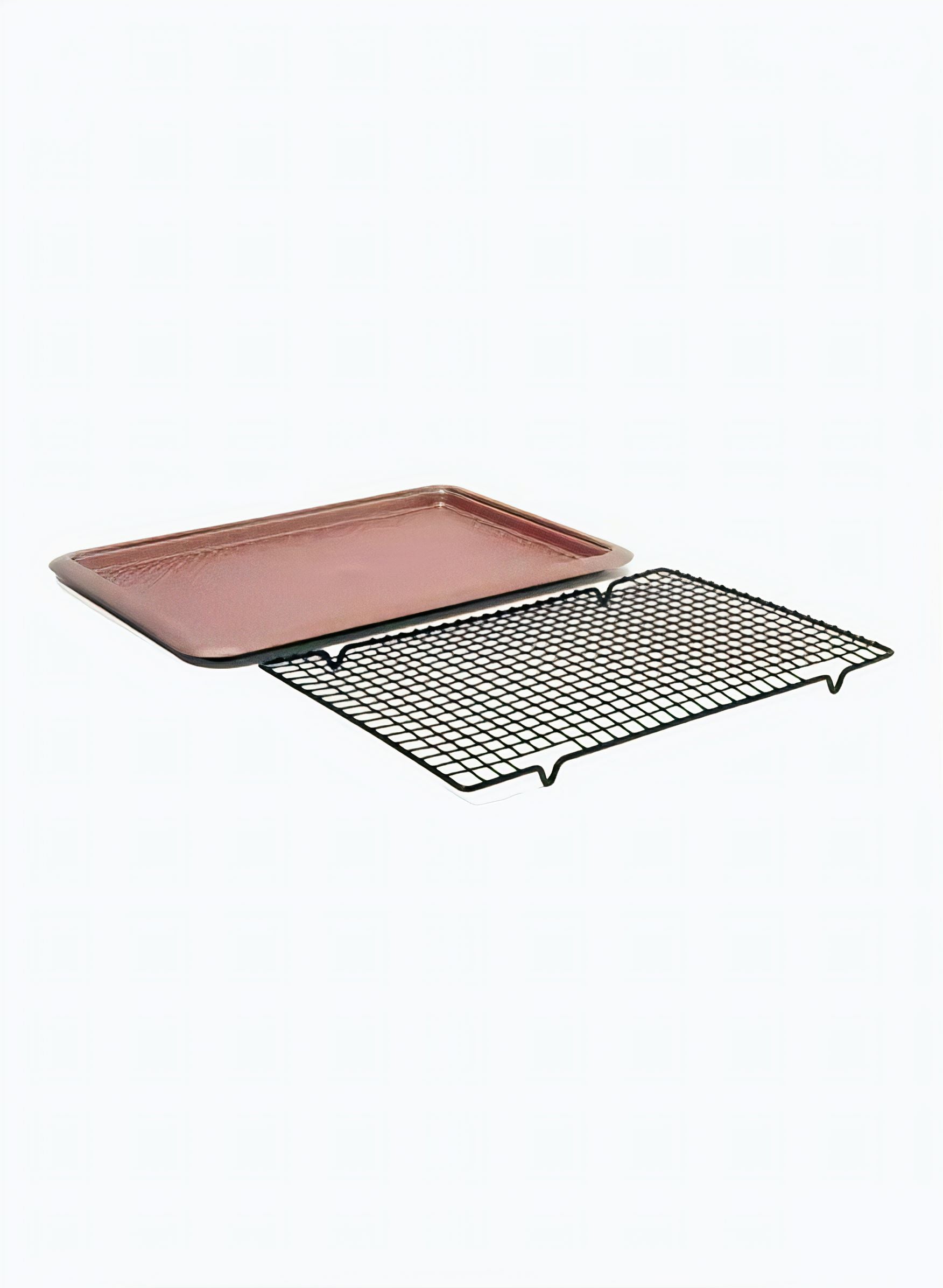 Cookie Sheet With Broiler Rose/Black Tray