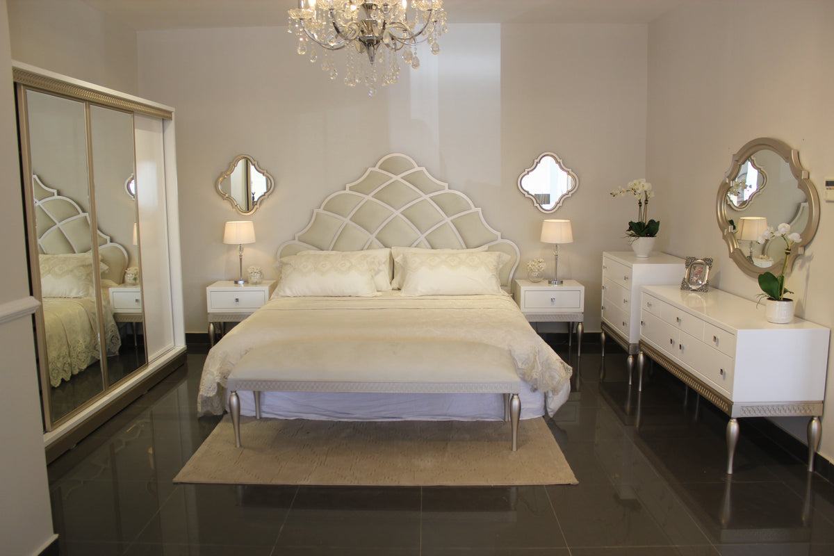 Valencia King Bedroom Set 9 Pcs Tanatel Furniture